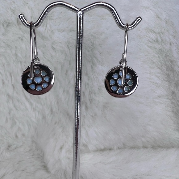 Genuine Larimar Necklace Earring Set - Picture 2 of 5